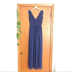 Modcloth Navy Bridesmaid Dress